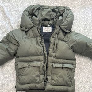 Zara Kids Khaki Puffer Jacket